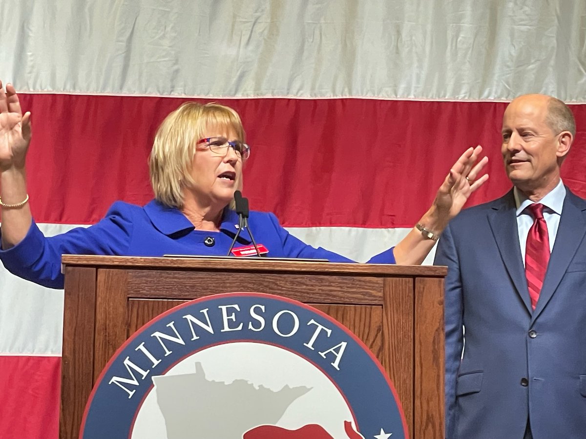 paulgazelka's tweet photo. Great speech Mary! Honored to be running this race with you! #MNGov #TakeBackMN #GazelkaMN https://t.co/T8TtLE2UEH
