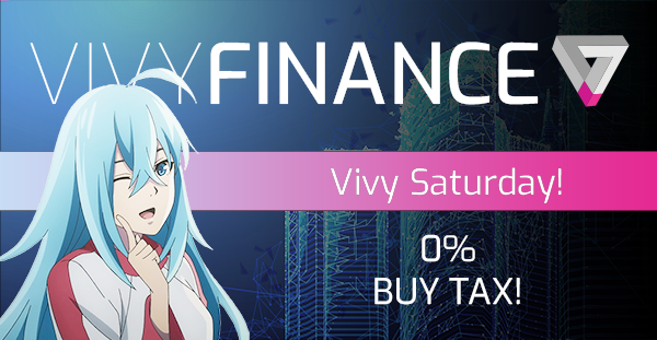 project_vivy's tweet photo. It's $VIVY Saturday! 0% buy tax! And another $1,000 donation to a STEM or music charity! Want to be part of the #Vivy family? Join us today!
β
Staking almost complete
β
$2,000 donated to charity
β
KYCed and LLC
β
Partnerships with Universities soon!
https://t.co/rVjXXFNado https://t.co/fL9XHAsIsQ