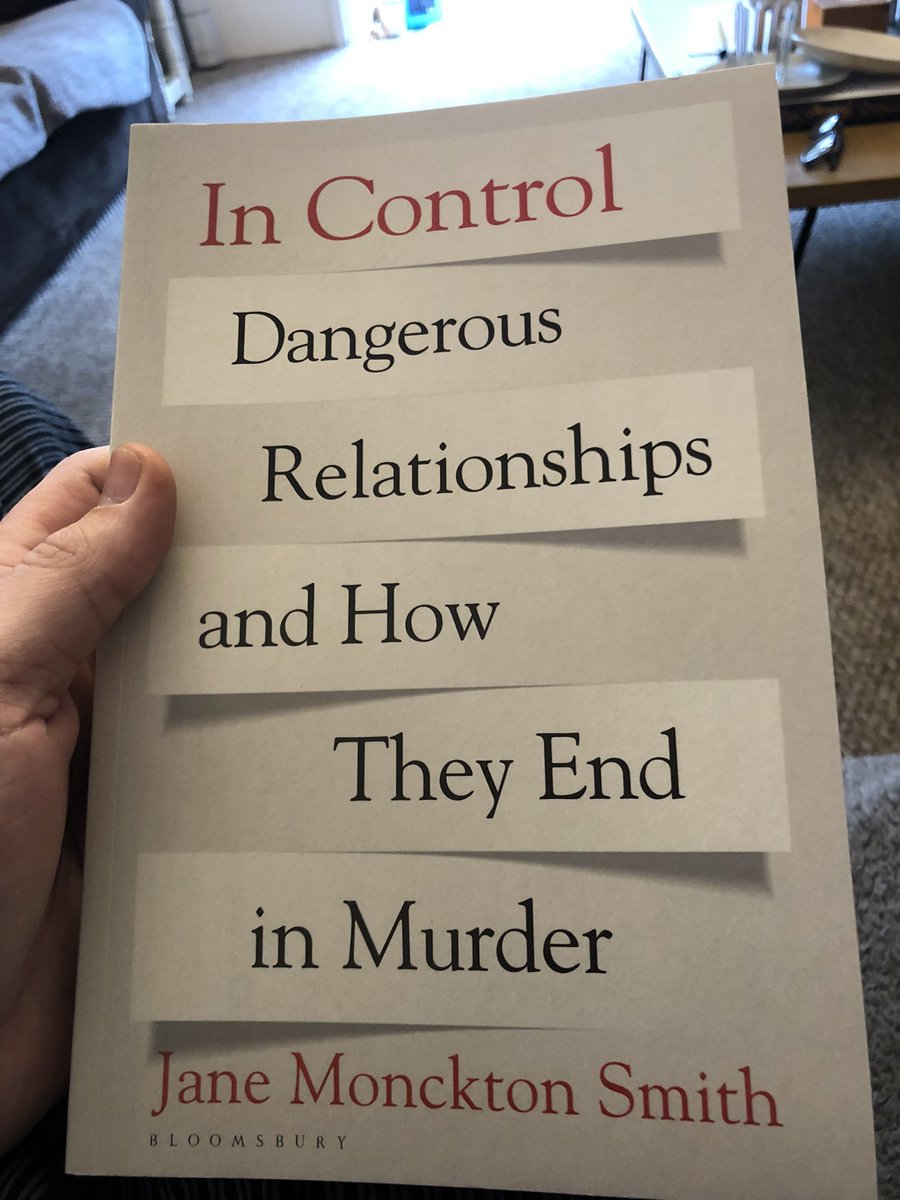 MikeTaggart11's tweet photo. Amazing book! Waited ages to read it and did so in a few hours…thanks for such a great read @JMoncktonSmith #coercivecontrol #DomesticAbuse #eightstages #homicidetimeline https://t.co/KAo6C2O2F1