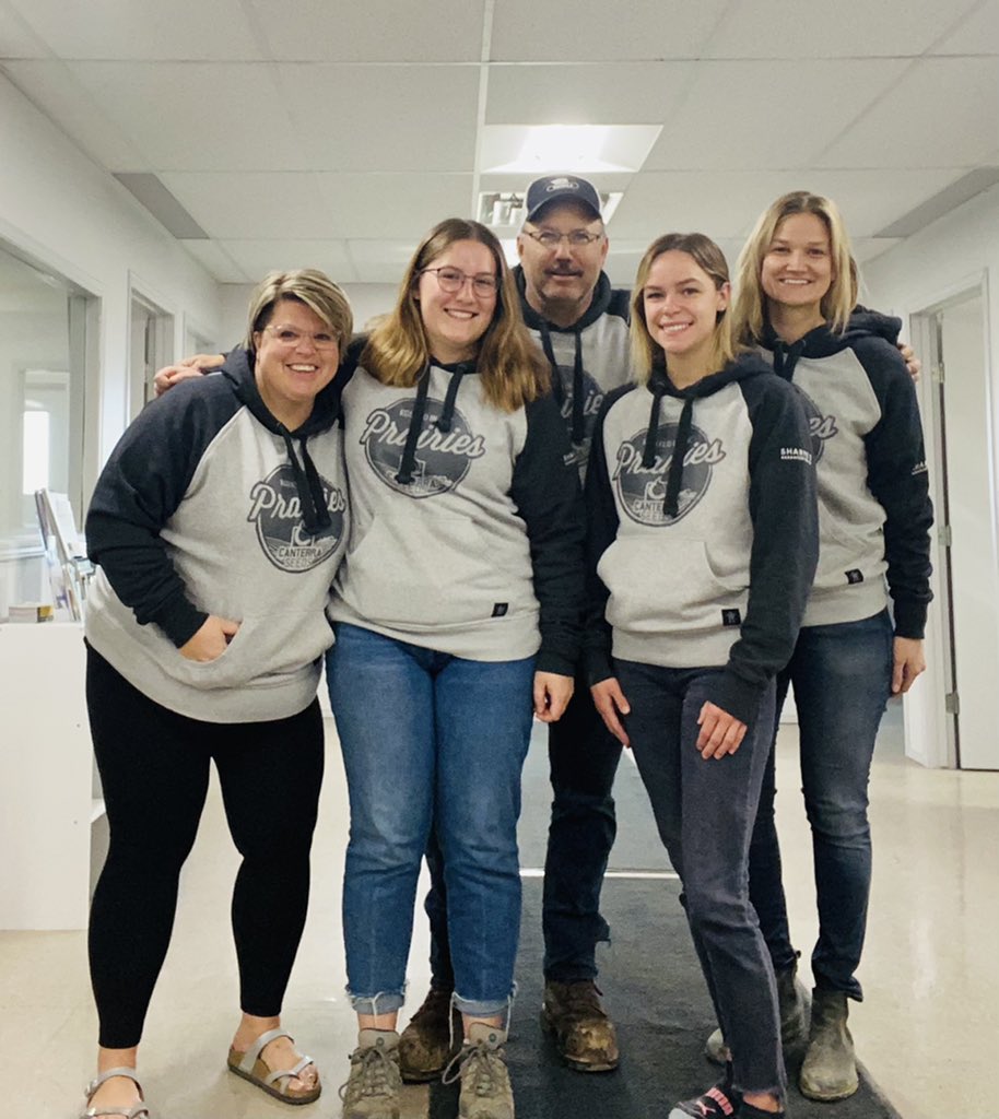 When your workplace family is AWESOME &amp; functions on the same wavelength… no words required. Even when it comes to what to wear that day! #notplanned #SharpesFamily #100DaysofHUSTLE Looking good!! 😎 <a href="/HayHaySenki/">Hayley Senkowski</a> <a href="/Carly__Miller/">Carly Miller</a> <a href="/_MeganDavidson4/">Megan Davidson</a>