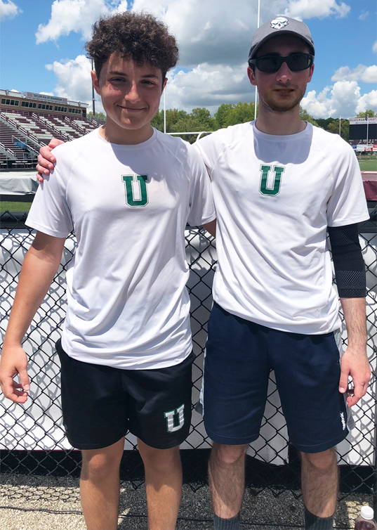 Will Morgione, '25 and Dylan Khavari, '23, are the Sectional Doubles Champions! They will compete in the District Tournament next Friday in Akron as a #1 seed. Congratulations! 🍀🍀