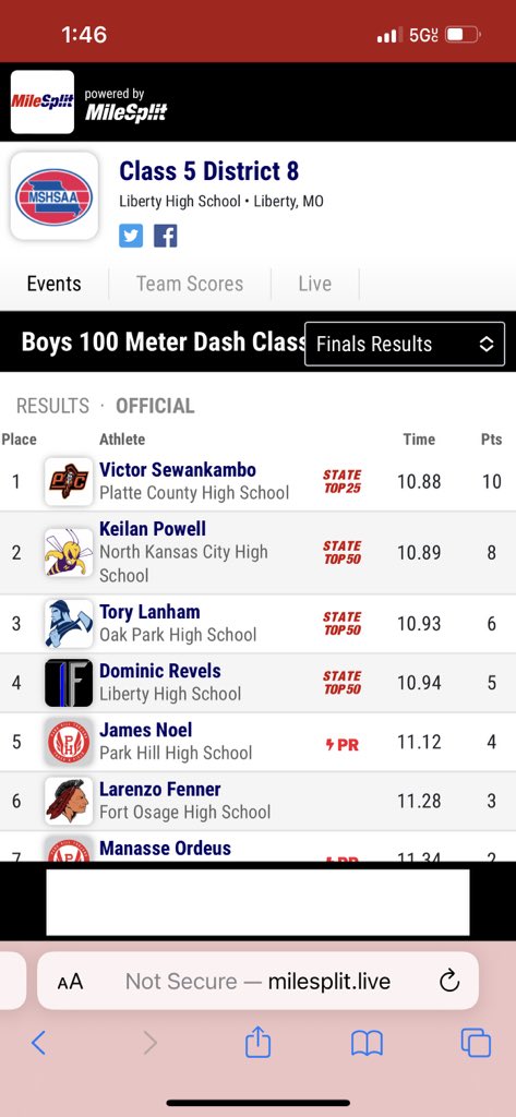 Boys 100

🥇<a href="/VSewankambo/">Victor Sewankambo</a>