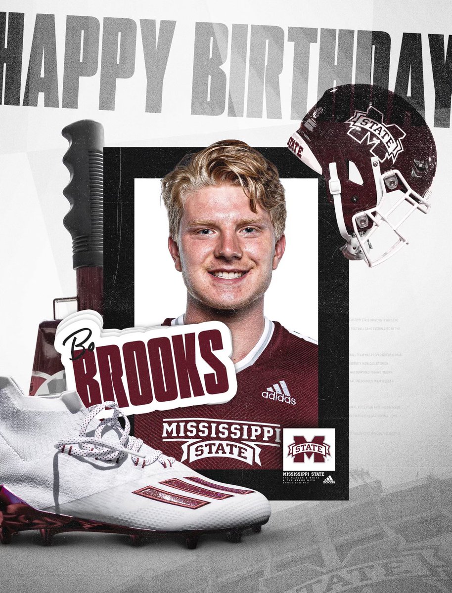 Fun101radio's tweet photo. Via HailStateFB: Happy Birthday, @BoBrooks023! 🎉🎂🎈

#HailState🐶 https://t.co/HLP0SeMng7