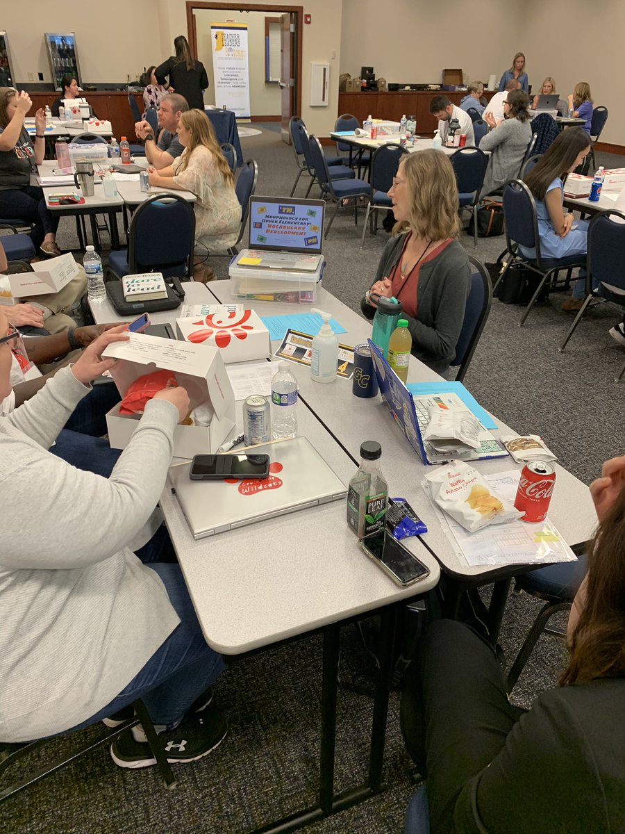 MrsCooganTweets's tweet photo. Math games, Zones of regulation, UDL, Growth Mindset, and morphology! Group 4 knocked presentations out of the park today! So happy to have been able to work with this great group of educators. #IDOETLBootcamp #specialeducation https://t.co/PbflLe1aMh