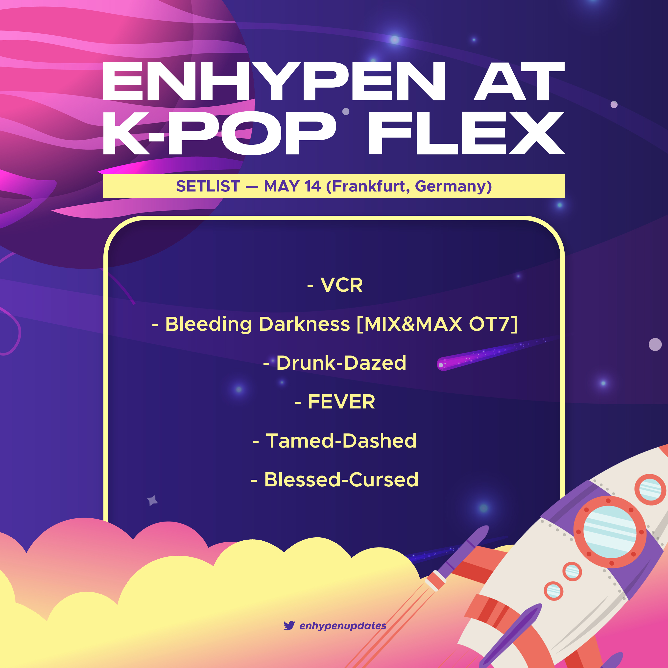 ENHYPEN UPDATES on Twitter " • VCR • Bleeding Darkness [MIX&MAX OT7