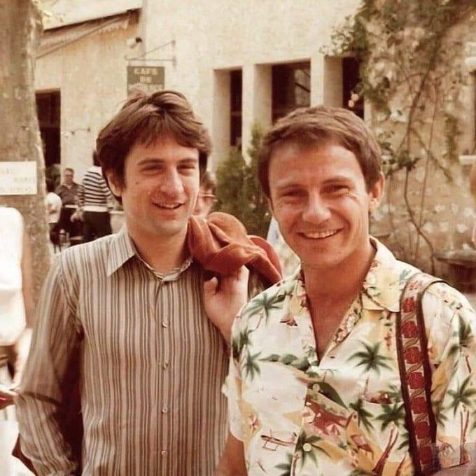 Happy birthday Harvey Keitel - here he is alongside a certain Robert DeNiro at the Cannes Film Festival (1976) 