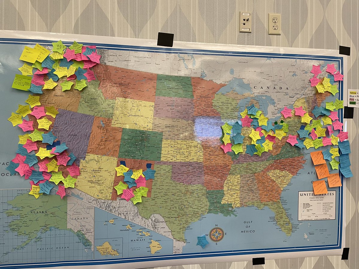 Look at all those stars, look at all that #parentled work! @dcpave @UPLAN_USA #uplangathering2022 #uplan