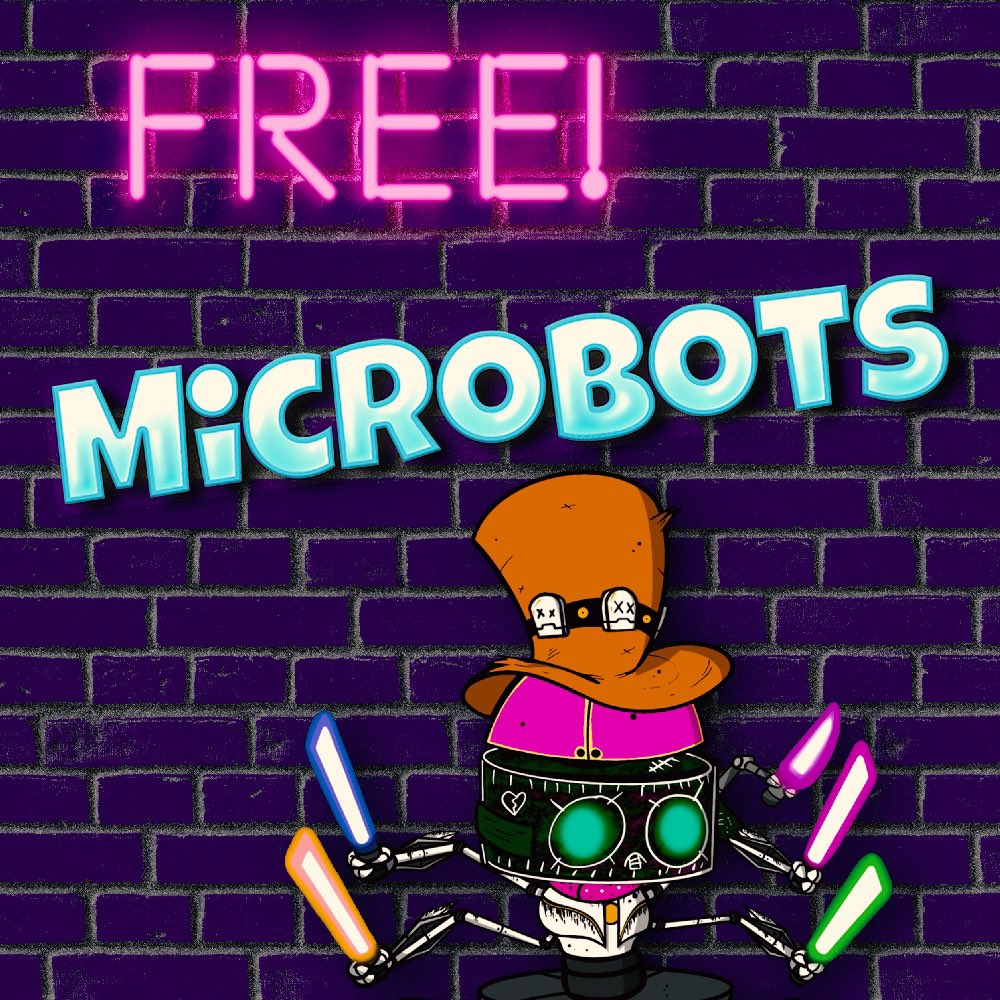 🚨 FREE MiCROBOTS 🚨 

✅ Starting at 3pm EST today, get a FREE MiCROBOT with any CROBOT purchase of 300 CRO or more! 

👉 Like and RT this post for a chance to win a MiCROBOT (no purchase necessary) 

⏳Offer ends Sunday 5/15 at 3pm EST