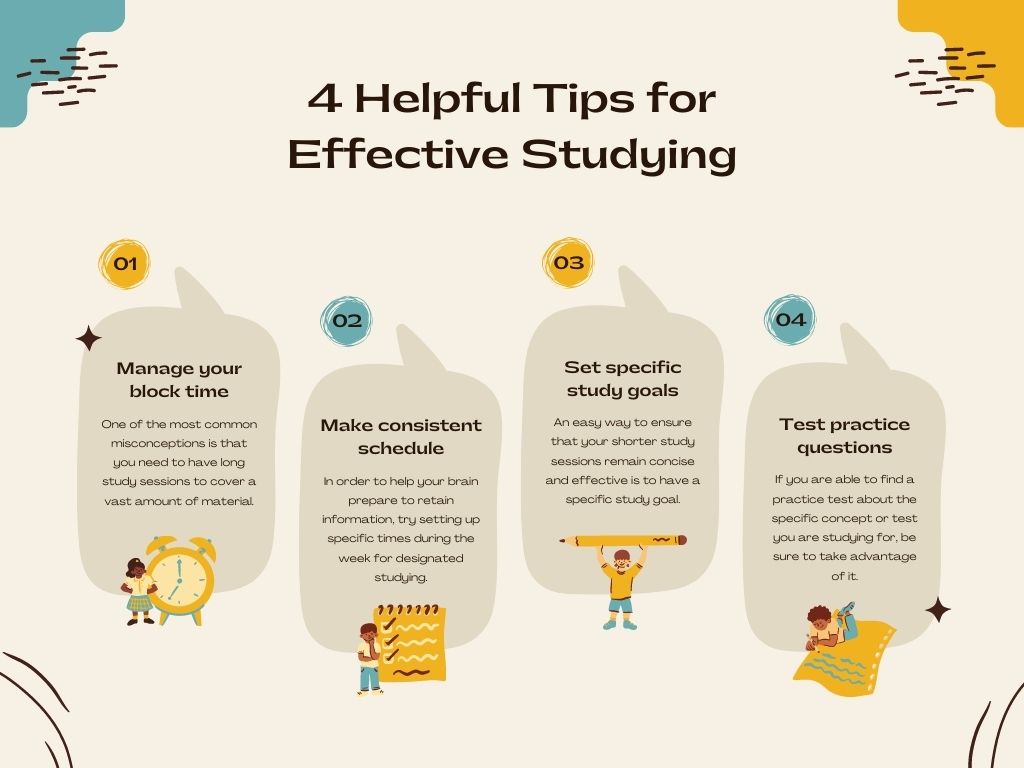 AustinMindful's tweet photo. A few study tips to try out. Just in time for finals 📚 #UTSA #UTAustin https://t.co/OGzMOprnvu