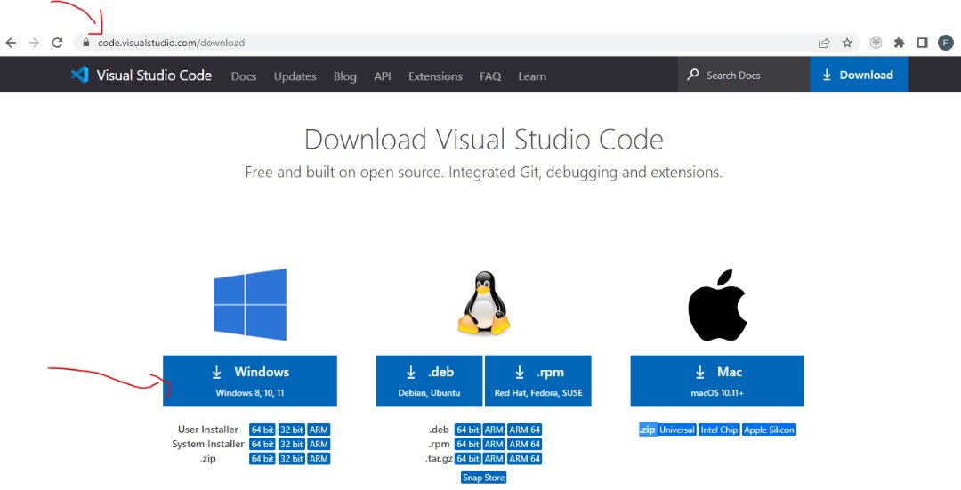 hepnigerianinit's tweet photo. You will need a text editor to run your code we will be using Vscode you can download it from this url
👇👇👇👇👇👇👇👇 https://t.co/i4lbGPAFRy