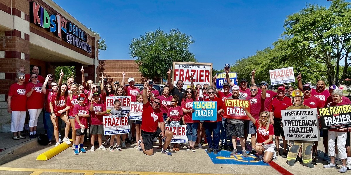 FrazierForTexas's tweet photo. The power is in the people and I’m just part of that power 💪🏼 Time to take this to the State House and they are all coming with me! Let’s GO https://t.co/vCLBC5wlpH 🇺🇸 https://t.co/koIJvm8kdG
