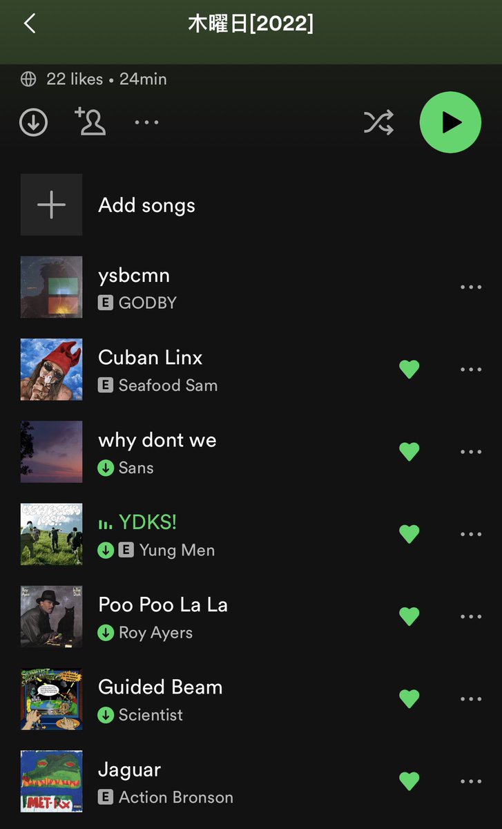 this weeks thursdae playlist,, we still doin these every thursdae in case u missed it. shoutout <a href="/YungMen4/">Yung Men</a> for YDKS! thas been on repeat all week 🔂
also, if u didn’t know Poo Poo La La ur welcome