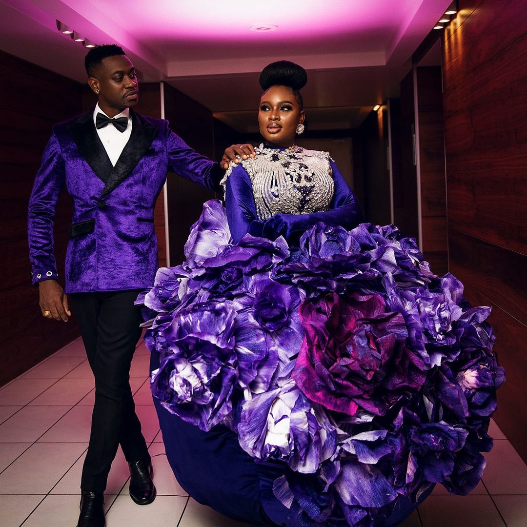 TheDimejiLateef's tweet photo. Out with my Obim @Mobimpeoyebade

Styled by @tiannahstyling2
📷 @segun_wealth

#AMVCA8 #AMVCA2022 https://t.co/oZowdcj2aP