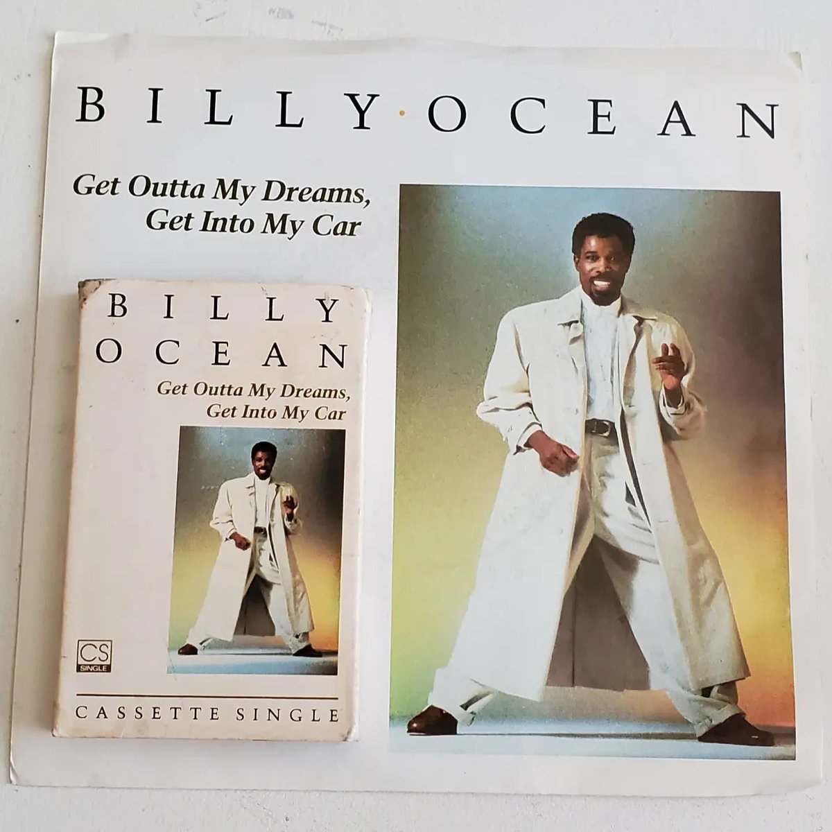 RD80s's tweet image. One of my first matching #45record and #cassingle sets! #BillyOcean Get Outta My Dreams, Get Into My Car. 
instagram.com/p/CdjdI35OZId/