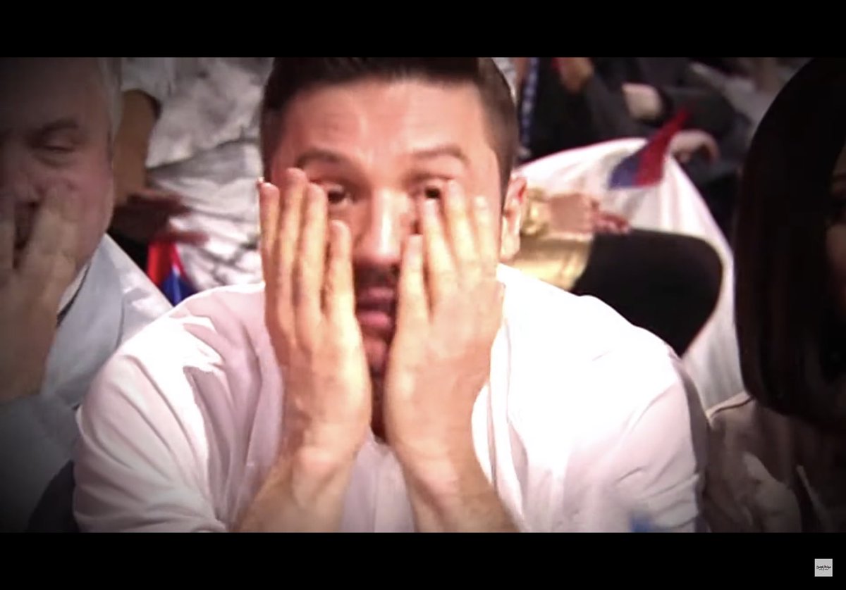 marinaend's tweet photo. Nice that they showed @PolinaGagharina and @sergeylazarev ❤️ #Eurovision https://t.co/Ignq0ea0Sk