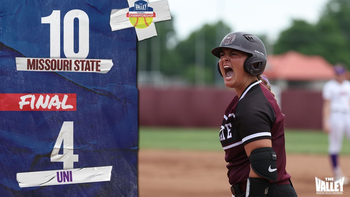 BEARS ARE THE CHAMPIONS‼️

@MSUSoftball with the win over UNI to take the championship