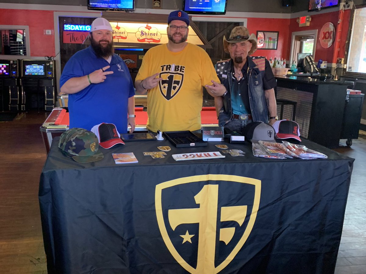 OneTribe_22KILL's tweet photo. Join the TR1BE at The Back 9 in Addison today! $1 from every food item purchased goes to OTF! #SaveAVet #OneTr1be https://t.co/3DDwc8umSM