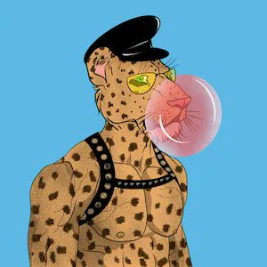 RAWRRR 😉   
#pridenft #queernft #gaynft #lesbiannft #lgbtqnft #NFTProjects #prindepanther #prideavatar #DiversityandInclusion #diversitynft #PolygonChain