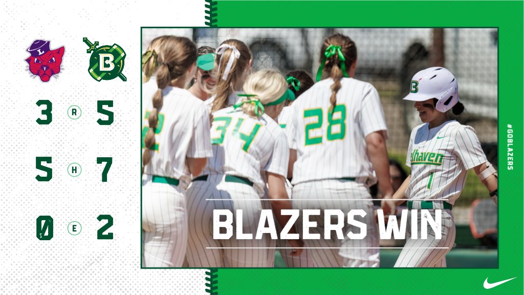 SB🥎 | FINAL | LIN 3, BEL 5

SUPER REGIONAL BOUND

The Blazers are headed to their first ever NCAA Super Regional after an unbeaten run as the #1 seed in the Marshall Regional

#GoBlazers