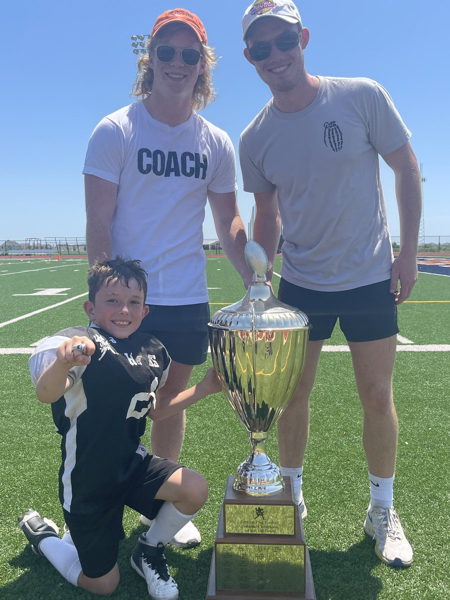 Proud of my three kids right here! Champions, baby! 8-0 season. Grateful to these coaches is an understatement 🐺♥️ <a href="/BuildThePack/">BuildThePack</a> <a href="/WolvesJROTC/">Davenport High School Wolves JROTC</a> <a href="/DHSWolvesFB/">Davenport Football</a>