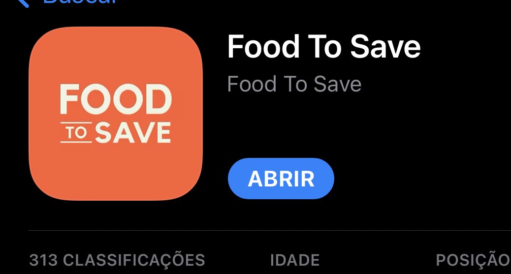 maciel_ba's tweet photo. Ja ouviram falar do #foodtosave ?
É o primeiro app do Brasil contra o desperdício de alimentos! https://t.co/f02GGEU6qp