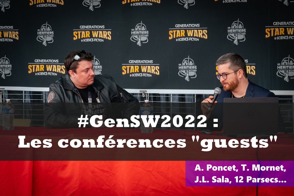 GenStarWars's tweet photo. CR #GenSW2022 : Les conférences des guests !
https://t.co/L8ocpBX9Se
Suite du CR avec les conférences Mustaphar : @DouzeParsecs @lePointGenius @bastide_kevin @CaptainTabouret @MadPoncet @MuseeMiniature et plein d'autres gens talentueux mais qui n'ont pas Twitter 😃! https://t.co/9xcXpByTlW