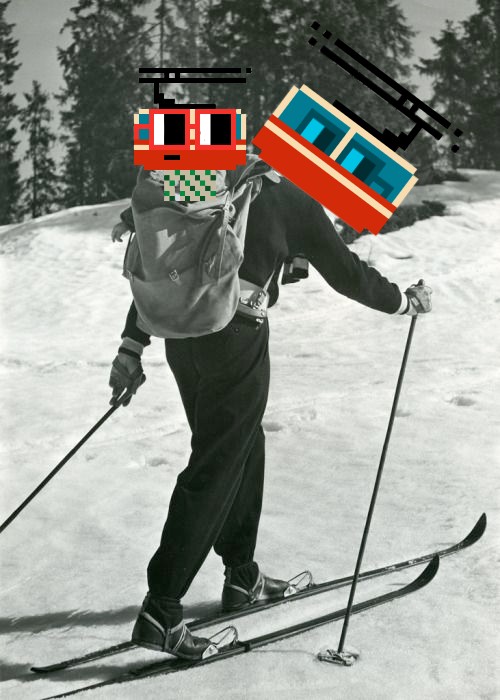 "see t-bar, this is where you'll be shredding in a few years"