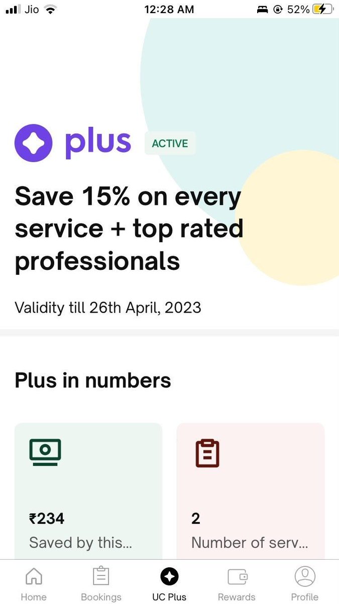 Pasta_Senpai09's tweet photo. @urbancompany_UC I have purchased my UC plus membership in 2021 December &amp; i get 10% discount on bookings. But my sister gets 15% discount from same UC Plus membership. She renewed her membership earlier this year. 
Please explain why there's different perks for same membership? https://t.co/t09ufFxKWn