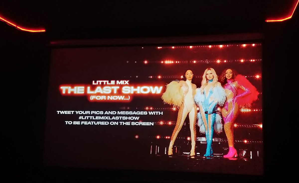 Clon2k's tweet photo. Watching The Last Show (for now...) By Little Mix at our home cinema #LITTLEMIXLASTSHOW @stivilicious greetings from Austria 🇦🇹 https://t.co/d80zVV3MV1