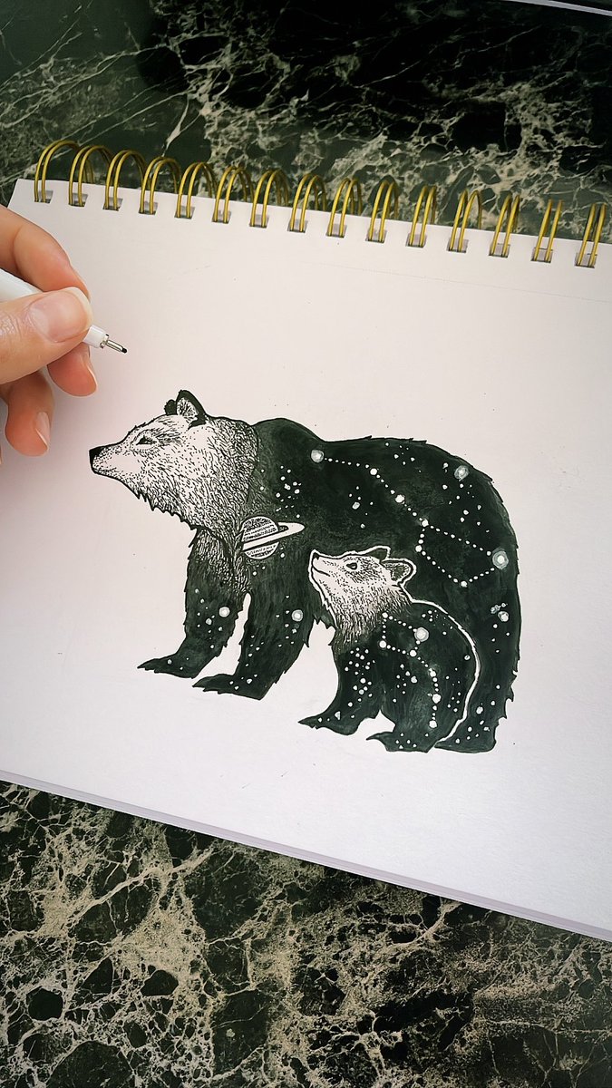SamanaYogi's tweet photo. As a multimedia designer, I enjoy creating digital art, but nothing can substitute the joy of hand drawing experience 💜 https://t.co/Ohc4bmEm5F
