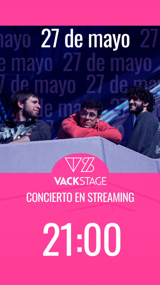 En dos semanas tenemos una cita con <a href="/vackstagemusic/">Vackstage</a> 
¡Os lo iremos recordando! Por ahora dejamos el enlace por aquí:
vackstage.com/artist/be-righ…