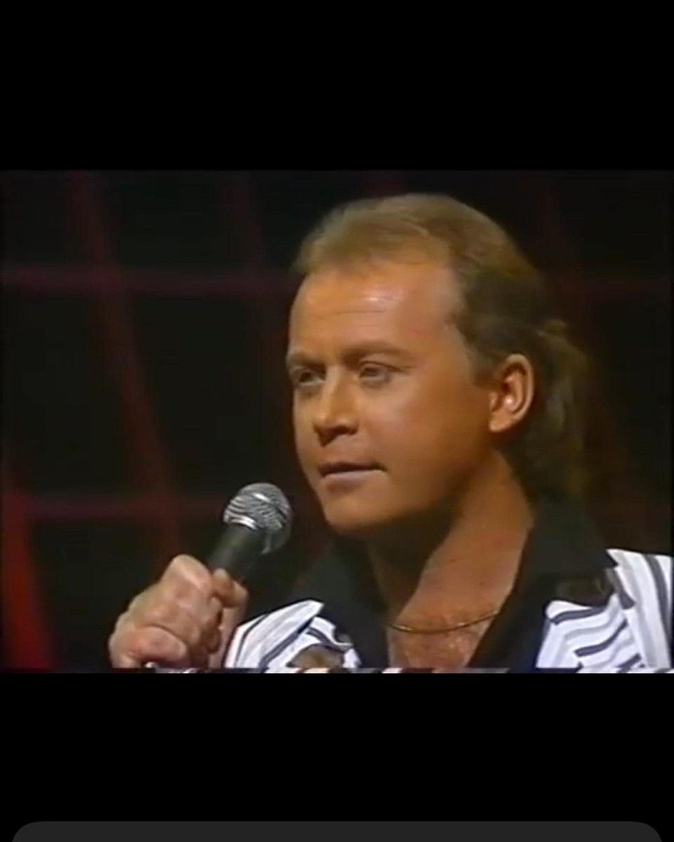 angelineball's tweet photo. Since it’s ‘cool’ now to be associated with the #EurovisionSongContest 
Here’s the late great #LiamRiley of #bagatelle battling our song out for a place in 1988.When dreams were big and hair was even bigger!🥴💖 https://t.co/8122MN2uAy