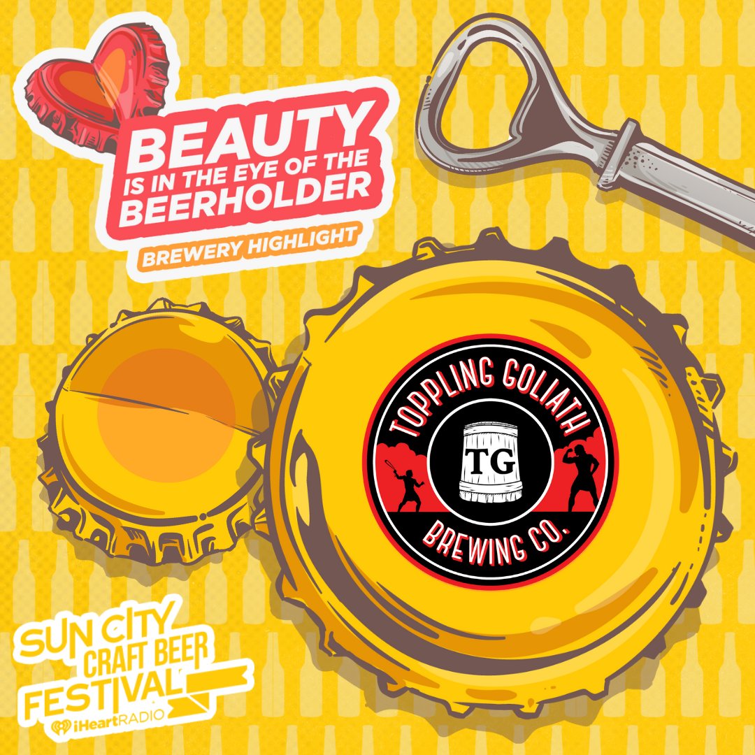 SunCityBeerFest's tweet photo. BREWERY HIGHLIGHTS🍻 

Look out for these great breweries this May 21 and 22 at SCCBF:
Stone Brewing 
Sweet Water
Toppling Goliath
Tupps Brewery

🎟️ G.A. and limited DeadBeach Brewery V.I.P. tickets available on https://t.co/WsB3gwNqXu https://t.co/AGP3ox8lgX