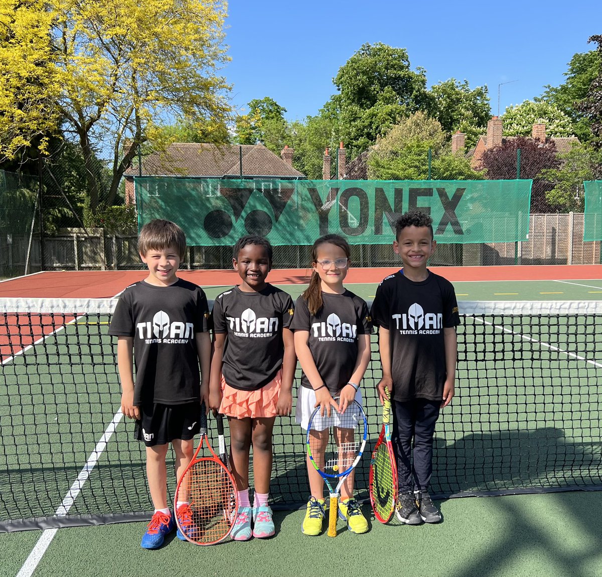 Great opening fixture of the season for our U8s, took to win 16-0 against Culford B, brilliant tennis from both teams, so proud of our young Titans! 👊🏼👏🏼🎾  <a href="/TennisRisbygate/">Risbygate Tennis Club</a> <a href="/yonextennis_uk/">Yonex Tennis UK</a>