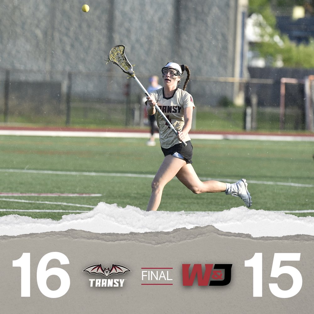 FINAL - The <a href="/TransyWLax/">Transylvania University Lacrosse</a> team take down Washington &amp; Jefferson and advance to round two!