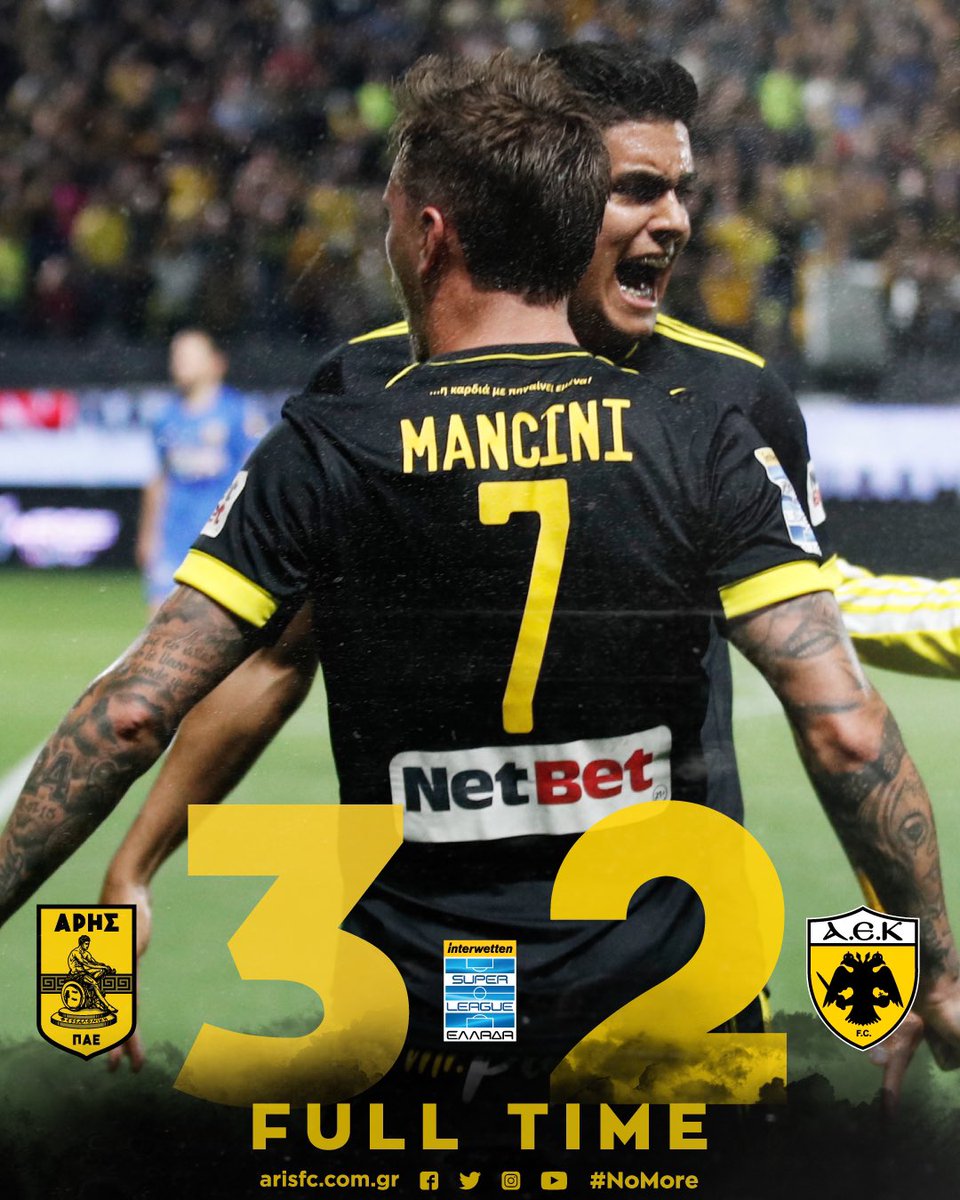 ARIS__FC's tweet photo. ΛΗΞΗ

#ARISFC 
#ARISAEK 
#SLplayoffs
#MatchDay9
#slgr #slgrinterwetten #VamosARIS https://t.co/zJTEnx3yOo