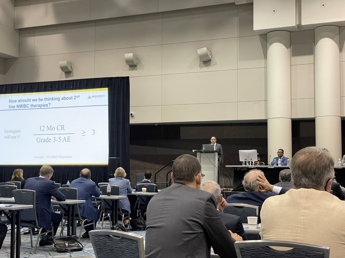 nirm (@nirmishsingla) on Twitter photo <a href="/MaxKates/">Max Kates</a> killing it at the SUO session re: BCG alternatives in NMIBC <a href="/AmerUrological/">Amer. Urol. Assn.</a> #AUA22 <a href="/brady_urology/">The Johns Hopkins Brady Urological Institute</a>. Love the equation! Simple way to quantify benefit when devising new approaches <a href="/MaxKates/">Max Kates</a> killing it at the SUO session re: BCG alternatives in NMIBC <a href="/AmerUrological/">Amer. Urol. Assn.</a> #AUA22 <a href="/brady_urology/">The Johns Hopkins Brady Urological Institute</a>. Love the equation! Simple way to quantify benefit when devising new approaches