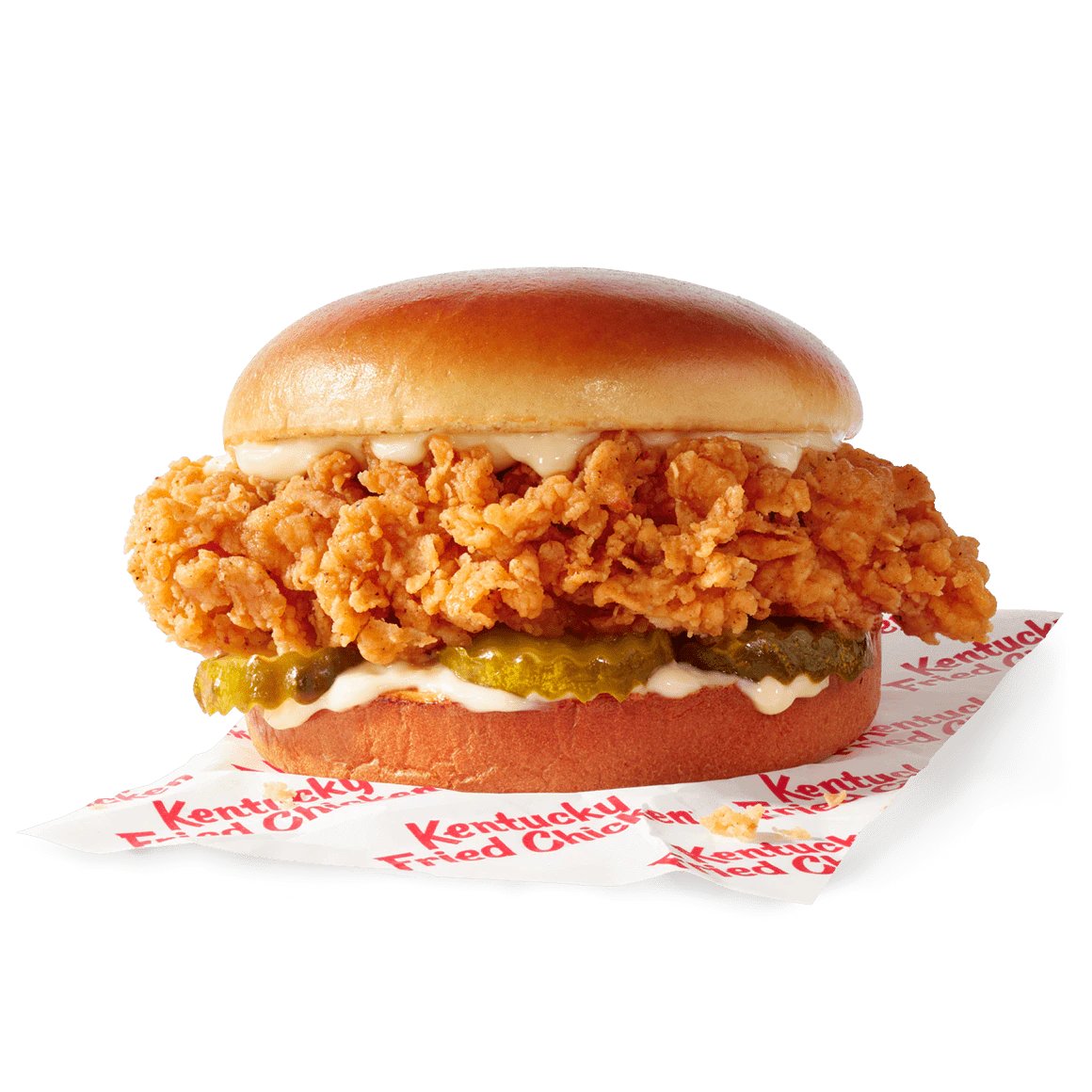 Stopher0924's tweet photo. @kfc the sandwich you show in the ads vs the sandwich we get.... https://t.co/aYrWGu5q7O