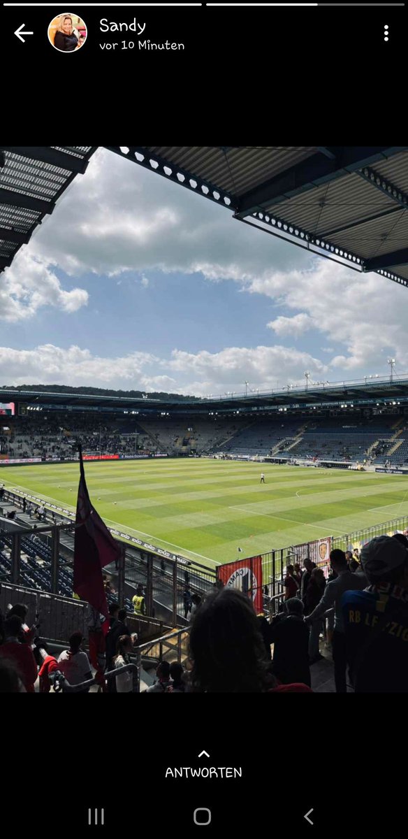 Danke an den Capo .. war eine tolle Stimmung. #rbleipzig #DSCRBL