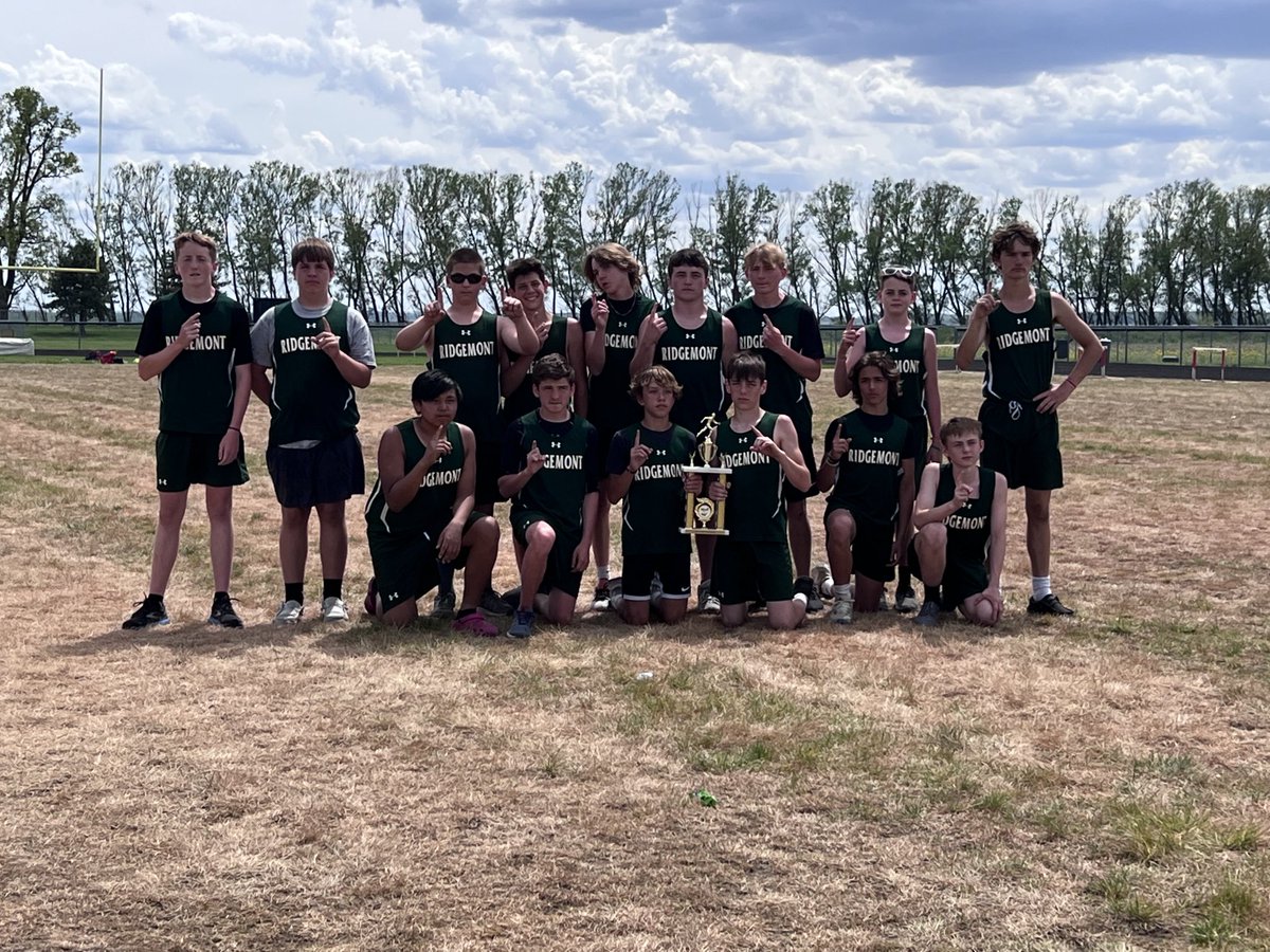 Congratulations to the JH boys on their championship at the NWCC meet!