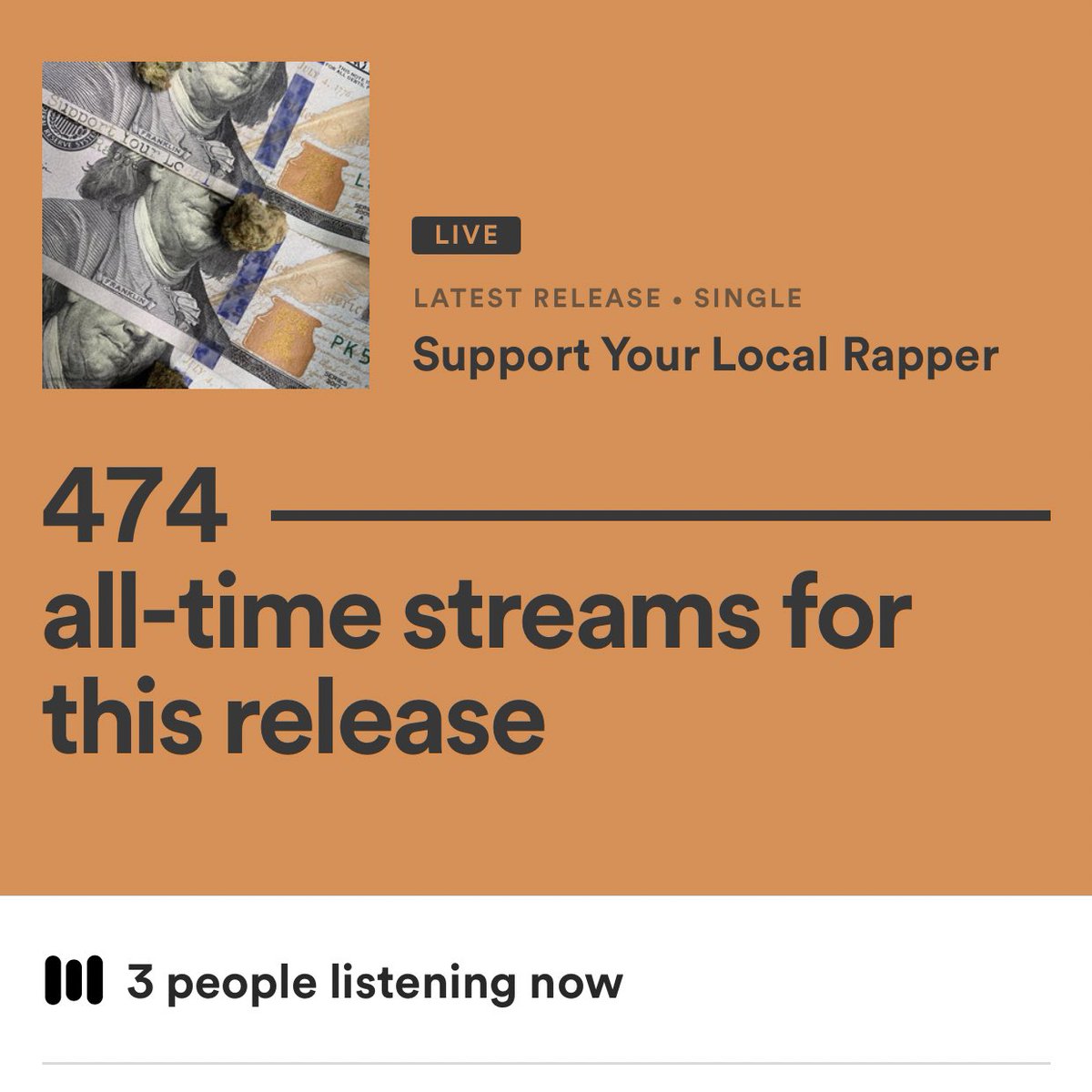 RexEchoFives's tweet photo. Appreciate the love so far everyone Support Your Local Rapper out now everywhere #spotify #Apple #Amazon #Deezer #etc
https://t.co/6U81XUfyN6
https://t.co/SUhtWcn4Ad
https://t.co/9P1hDisecb
#SYLR https://t.co/87yFsjUkhS
