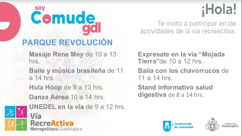 via_recreactiva's tweet photo. ⚾️ Ya practicaste en la jaula de bateo❓ Estas y más actividades encontrarás en la Vía RecreActiva Guadalajara este domingo 15 de mayo. 🚴‍♀️ #LaVíaEsDeTodos #SoyComudeGdl https://t.co/0ElBqkmXGs