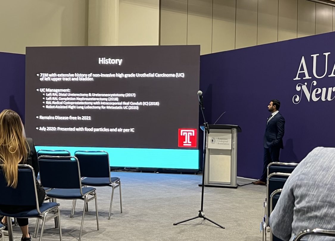Daniel D Eun MD (@md_eun) on Twitter photo So proud to see <a href="/Aeen_A/">Aeen Asghar MD</a> present a video on robotic management conduit-enteric fistula at the 2022 <a href="/AmerUrological/">Amer. Urol. Assn.</a>. One of our own <a href="/TempleUrology/">Temple Urology</a> alumni, now finishing fellowship <a href="/USC_Urology/">USC Urology</a>. Baby your all growns up! So proud to see <a href="/Aeen_A/">Aeen Asghar MD</a> present a video on robotic management conduit-enteric fistula at the 2022 <a href="/AmerUrological/">Amer. Urol. Assn.</a>. One of our own <a href="/TempleUrology/">Temple Urology</a> alumni, now finishing fellowship <a href="/USC_Urology/">USC Urology</a>. Baby your all growns up!