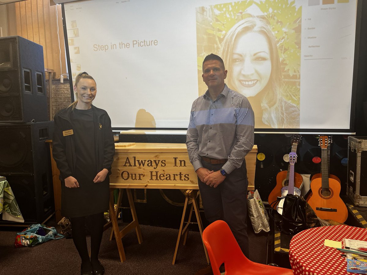 SteveSoultLtd's tweet photo. Graham and Lee had a great time meeting the good folk and contributors of Hyde at the @CoffinClubGM today ⚰️ @RemembranceGLTD 
#coffinclub https://t.co/6VNOozpT87