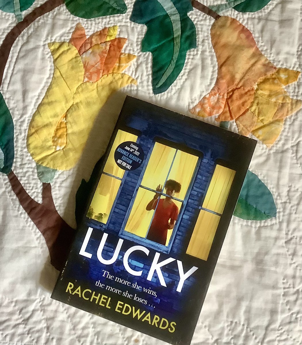 NancyAdairB's tweet photo. #bookmail @HarperCollins #Lucky #RachelEdwards #tbr #domesticthriller https://t.co/GTgZzxwsXO