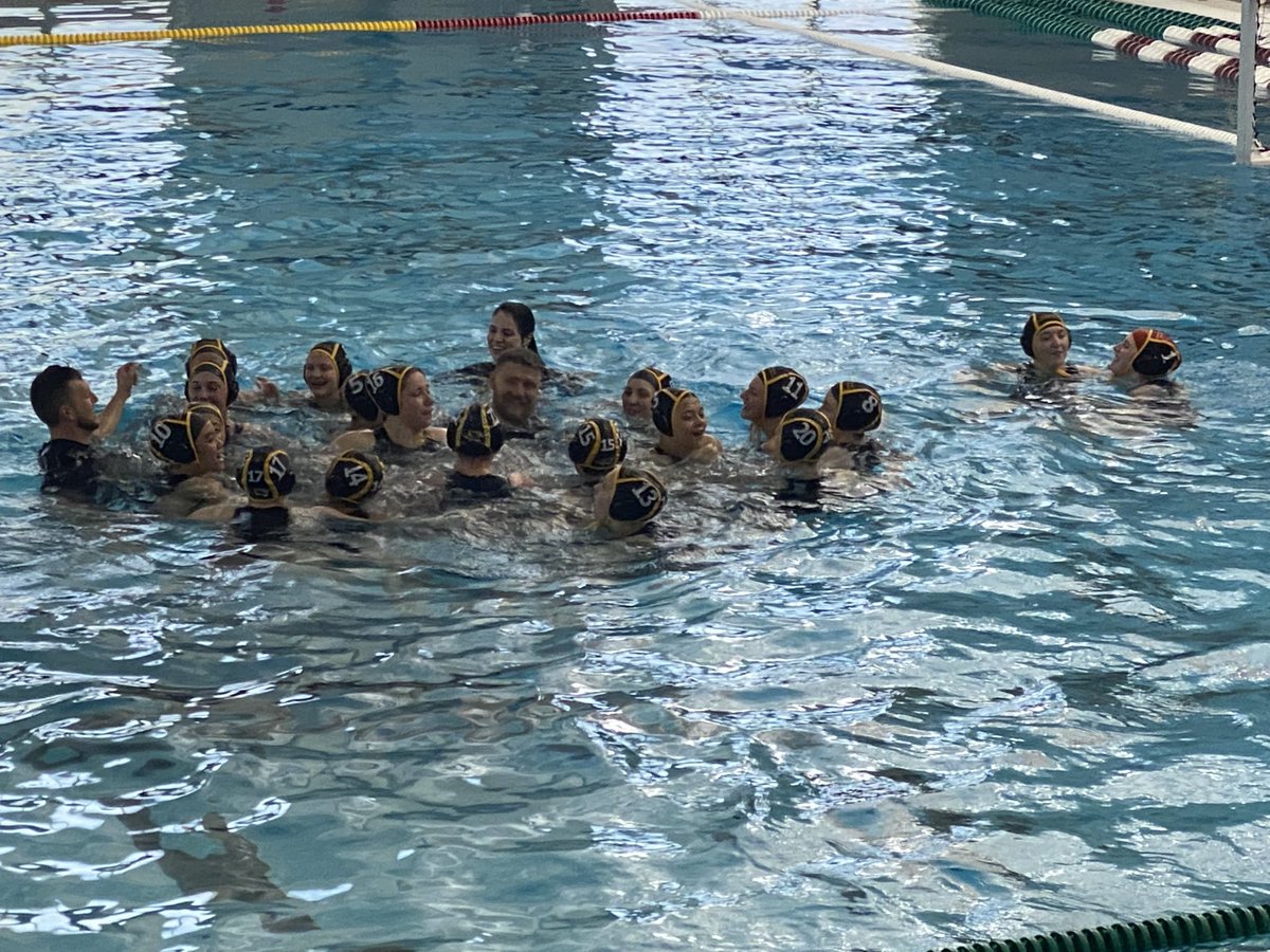 OHSWaterPolo's tweet photo. Humbled and excited to say that the Lady Tigers have won the state championship! Their faces say it all. This team earned it. What a storybook ending for these seniors! @OHS_Tigers @MOWaPo https://t.co/SNgUQLRyNY