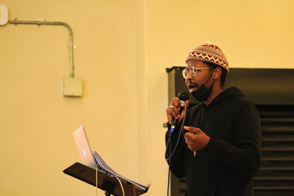 MICentre4Music's tweet photo. Last Saturday we hosted a Black Music Meta event where @mogorosi_tumi engaged the audience on #blackliberation through the prism of the #Black #Radical tradition as a framework, he also led a live review of some of his essays that focus on the Black Sonic as a dislocated episteme https://t.co/n2LKWL113u