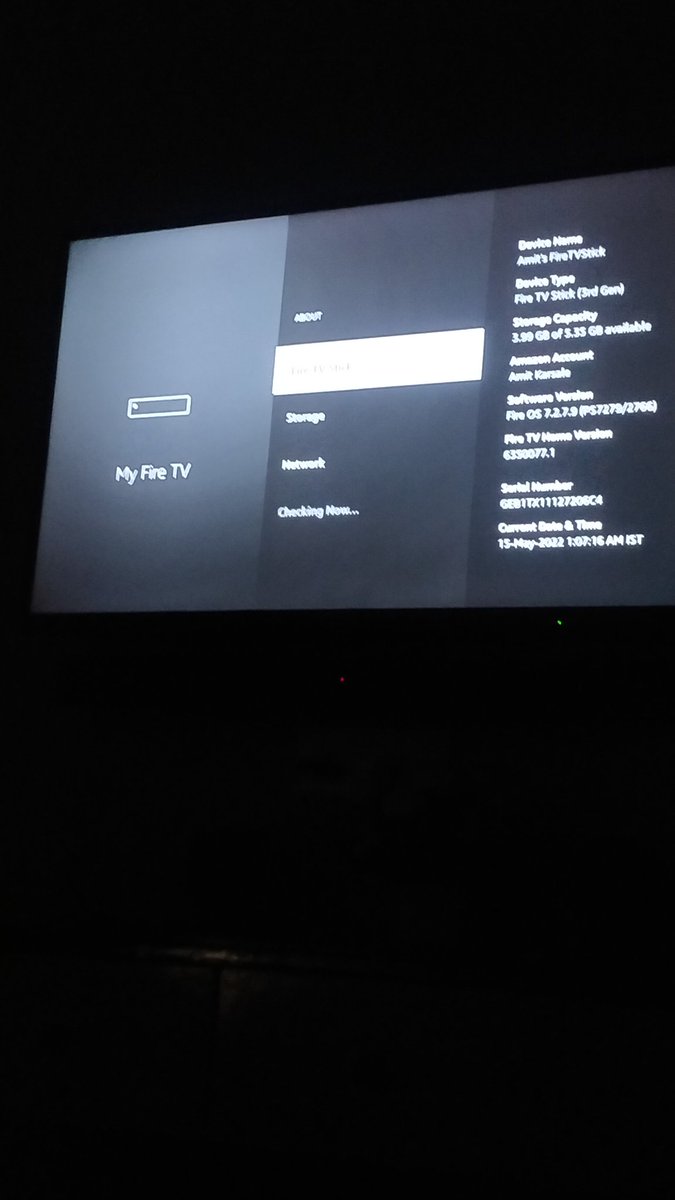 amitkarsale's tweet photo. @AmazonHelp @AmazonHelp Check for update is stuck at Checking Now... Since last 5 minutes https://t.co/rmM4VAcz5L