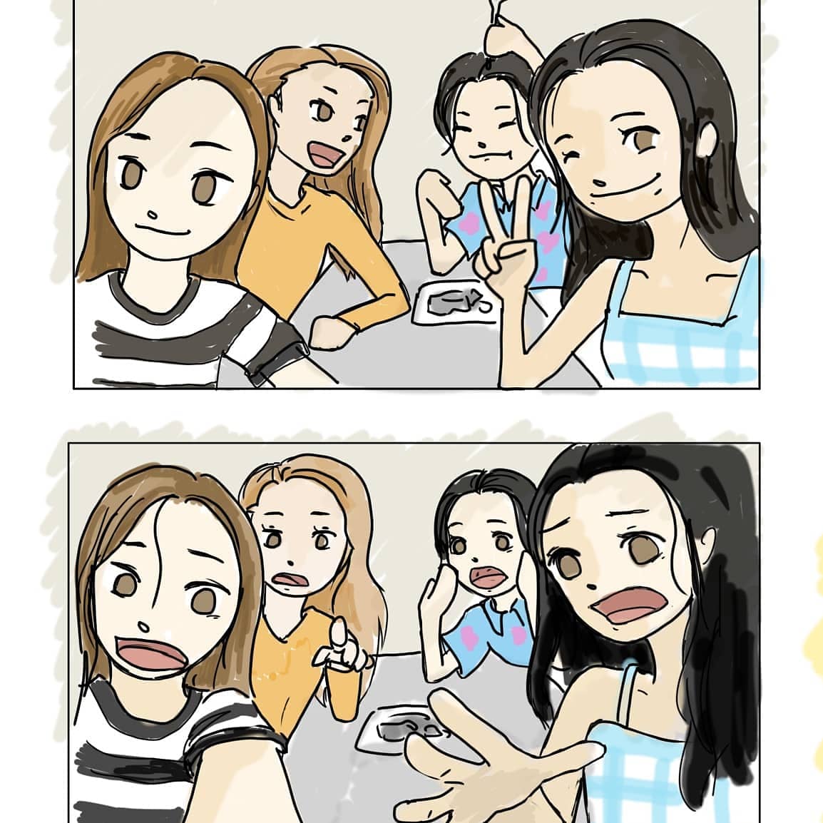 nappycat797's tweet image. This is the full one I made (I post more on IG/ @nappycat797 if you wanna check it out. But UGGH IM SO SOFT FOR THEM 

#MAMAMOO #KPOPFLEX #neverlettinggo #mamamoofanart #moomoo #wheein #MOONBYUL #hwasa #solar