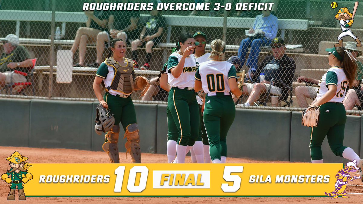 YavSoftball's tweet photo. Moving on 😤

📸: @HenstraChris 
#GoRiders https://t.co/HmZYOQ53AY